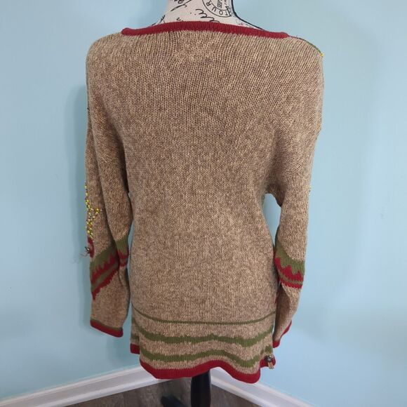Cambridge Country Store southwestern Muticolor Long Tunic Sweater small - Picture 2 of 6